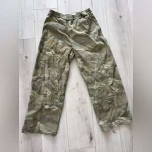 Anthropologie Plicro camo pants